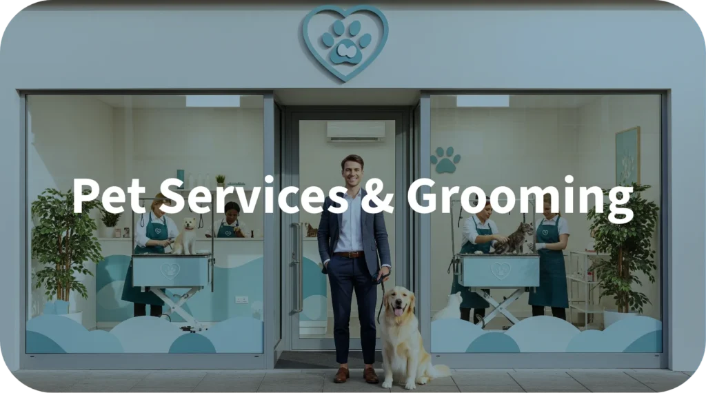 Pet Services and groom Image with link